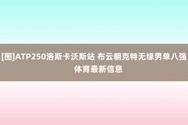 [图]ATP250洛斯卡沃斯站 布云朝克特无缘男单八强    体育最新信息