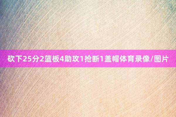 砍下25分2篮板4助攻1抢断1盖帽体育录像/图片