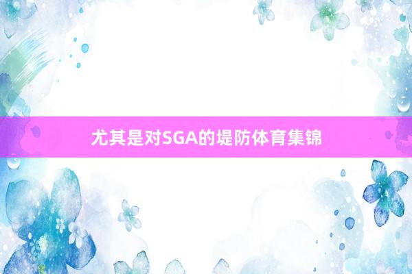 尤其是对SGA的堤防体育集锦